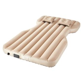 VEVOR Car Air Mattress, Fits Tesla Model Y (2020-2024), Inflatable Car Camping Mattress, Flocking Thickened Blow Up Travel Beds