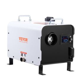 VEVOR 8KW Diesel Heater, 12V/24V All in One Diesel Air Heater, with Bluetooth APP Control, Remote Control and Display Screen, CO Alarm