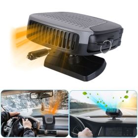 Portable Car Heater Heating Fan 2 in 1 Defroster Demister